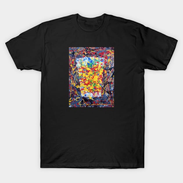 Jackson Pollock Pint T-Shirt by realartisbetter